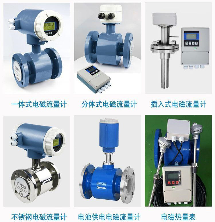 泥漿流量計產品分類圖